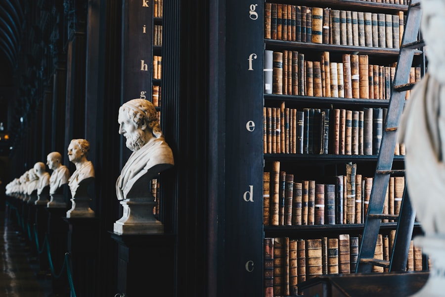 Law books in a legal library