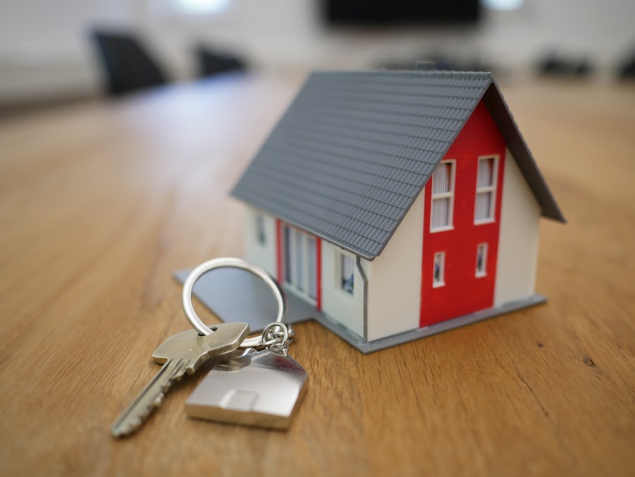 House model and keys for a conveyancing matter