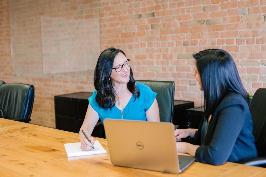 Family law consultation in a professional office