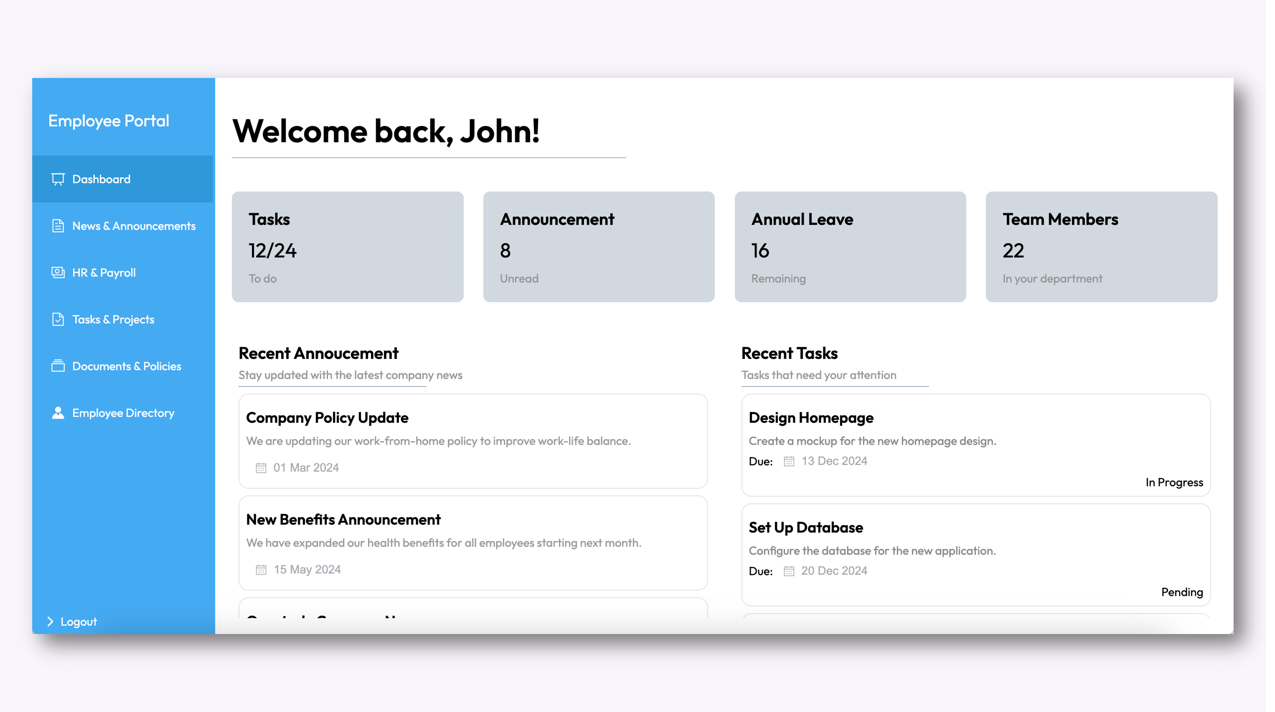 Employee Portal